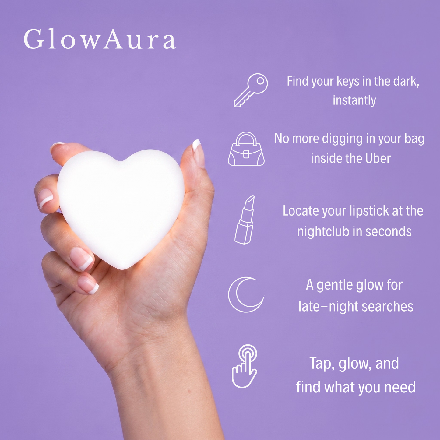 GlowAura™ - Handbag Light